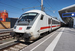 EC 114  Wörthersee  (Klagenfurt Hbf - Dortmund Hbf), am 18.3.2016 beim Halt in Salzburg Hbf.