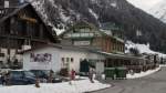 Blick auf den alten Bahnhof von St.Anton am Arlberg (28.2.11).