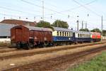 A-KSE 40 81 9408 121-7 (ex Tms) eingereiht im SLP 17414 (Wien Westbahnhof - Ernstbrunn) am 20.September 2019 in Wien Hütteldorf.