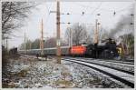 Sdz 16801 von Wien nach Mrzzuschlag am 8.12.2008 beim Halt in Eichberg am Semmering.