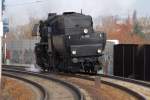 52.100 des 1.SEK am 26.Februar 2012 als SLZ 14425 von Strasshof nach Nudorf kurz vor der Hst.