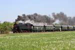 GEG 77.28 am 27.April 2014 mit dem SR 14449 nach St.Aegyd am Neuwalde kurz vor St.Georgen am Steinfelde.