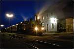 Die 93.1420 steht vor dem Bahnhof Mistelbach-Lokalbahnhof nach einer erfolgreichen Fotofahrt durch das Pulkautal. 10.12.2011