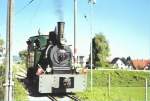 Die St. Gallen am Sportplatz Wiesenrain am 8.9.02