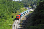 Am 7.09.2022 kreuzt der IC 312 von Budapest nach Graz Hbf.