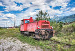 Heute besuchten wir mal wieder unsere ex ÖBB 2060 048-2 in Fürnitz.