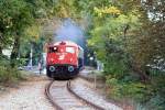 FROWOS 2062 053-0 am 13.10.2012 auf der Kaltenleutgebener Bahn als NF 19077 nach Rodaun beim Km 3,1. 

