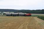 BIF 2062 053-1 am 25.Juli 2015 mit dem EZ 7495 bei Rückersdorf-Harmannsdorf.