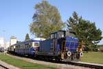 RBAHN 2064 403-6 (ex WLB 83, ex WLC 2064 403) am 20.September 2020 beim Verschub in Ernstbrunn.