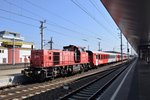 ÖBB 2070 018-4 rangiert im Bahnhof Sankt Pölten am 12.September 2016