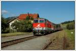 2143 067 und 062 am 13.9.2007 mit dem G 92823 auf dem Weg nach Bad St.