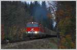 2143 069 und 2143 055 mit dem VG 73152 von Schwarzenau nach Martinsberg am 16.10.2008 kurz vor der Mllverladestation Klein Schnau aufgenommen.