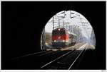 Der SDZ 16207 beim Busserltunnel kurz nach Gumpoldskirchen.