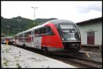 Desiro Triebwagen der ÖBB 5022 022 im Bahnhof Sankt Paul.