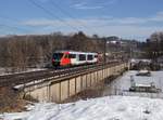 Der 5022 023 am 09.02.2019 unterwegs bei Drautschen.