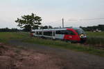 Der 5022 049 fährt als SLPNV14715 am Abend des 31.5.2020 von Bad Radkersburg nach Graz Hbf hier bei der ehemaligen Haltestelle Diepersdorf zwischen Purkla und Gosdorf.