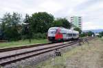 5022 033-2 fhrt am 05.07.2008 in den Bahnhof von Oberwart ein.