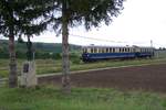 OSEK 5042.14  als NF 14817 (Bockfließ - Groß Schweinbarth) am 06.September 2020 kurz vor der Haltestelle Raggendorf Markt.