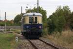 5042.14 am 15.September 2013 als Nebenfahrt 17745 von Waldmhle nach Liesing beim Km 0,7 der Kaltenleutgebner Bahn.