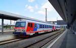 5047 098-8 und 5047 084-8 aus Grünau im Almtal in Wels Hbf, 15.08.2018.