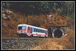 5047 042 hat soeben den 255 Meter langen Twimberger Tunnel verlassen und fährt weiter Richtung Süden.