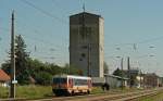 5047 030-1 startet in Neumarkt-Kallham als R5970 nach Simbach/Inn (28.07.2008)