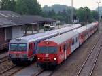  Roter versus Weissen PFLATSCH  (5047 098-8 am R5949 und 80 73 014-7 als REX5944);110610