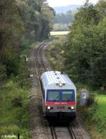 BB 5047 085-5 als R 5961 Simbach - Neumarkt, Innviertelbahn KBS 151 Neumarkt-Kallham - Braunau - Simbach, fotografiert bei Birnsteig am 05.10.2011