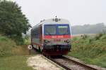 5047 041-8 verlässt als R 7220 am 11.Oktober 2014 die Hst.