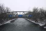 5062.003 der StLB als S 31 / S 3 Weiz - Gleisdorf - Graz auf der Mur-Brcke bei Graz Ost, 25.3.13