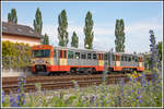 VT 70.13 im Bahnhof Premstätten Tobelbad.