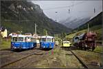 Die beiden  Hauptdarsteller  (Triebwagen 5081.564 und 5081.565) der Erzberg-Fotofahrt am 07.10.017.