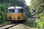 NÖVOG 6581 055-8 und 5081 051-4 als SR 16807 von Wien Meidling nach Waldmühle am 16.September 2018 auf der Kaltenleutgebenerbahn beim Strecken-Km 4,8.