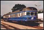 5145 009 hält am 5.09.1994 als Regionalzug am Bahnhof Raasdorf.