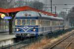 VT 5145.011 + BT 7845.002 + VT 5145.014 als R 16784 um 15:38 in Stockerau kurz vor der Abfahrt nach Ernstbrunn.