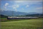 Als E 16193 verkehrte am 21.05.2009 der  Blauer Blitz  5145.14 + 5145.01 von Wien nach Koper.