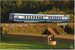 Das Heizhaus Strasshof veranstaltete Ende Oktober eine Sonderfahrt auf der Strecke des Reblausexpress nach Dorsendorf.