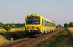 GySEV 5147 511/512 als 39946 (Szombathely - Kszeg) am 05.08.2013 bei Kszegfalva.