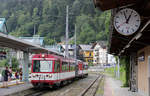 Pinzgauer Lokalbahn (SLB) VTs 15  Uttendorf/W.  // Bahnhof Zell am See // 21. Juli 2020