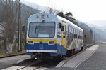 5090 017 steht in Gstadt und wartet die Stehzeit ab, danach geht es wieder als Citybahn Waidhofen zum Bahnhof Waidhofen a.d.
