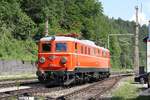 ÖSEK 1010.02 am 10.Juni 2018 im Bahnhof Semmering.