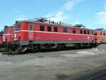 ÖBB 1010 013, fotografiert am 10.07.2012 im Eisenbahnmuseum Ampflwang 