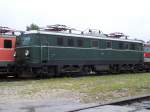 Eine grne 1010 im Eisenbahnmuseum Ampflwang. Es soll die 15er sein.