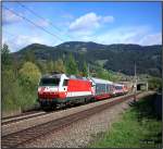 1014 014 und 1014 003 mit dem SPROB 97703 von Leoben Hbf nach Unzmarkt hier nach Kraubath.