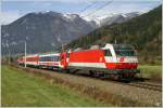 1014 003 + 1014 014 fahren mit Messzug SPROB 97753 von Rottenmann nach St.Michael.