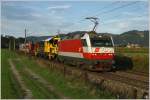 Und wieder einmal gab es Messfahrten mit der BR 1014 in der Steiermark.Am zweiten Messtag wurde unter anderem im Palten-Liesingtal und im Murtal gefahren.Hier fahren die beiden E-Loks 1014 014 und