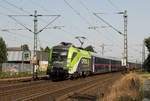 1016 016 mit Nightjet Lr bei Köln Stammheim am 26.07.2019