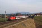 1016 014 mit OIC 644 bei Pndorf (28.02.2008)