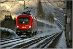 1016 017 fhrt mit EC 33  Allegro Stradivari  von Wien Sd nach Villach.