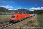 Tandem 1016.006/1x16.xxx mit dem IC 518 bei Foirach am 01042010